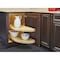 Rev-A-Shelf Maple Veneer, Light Brown, 35 in W, 16 in H, 35 in D, 17.15 in L, Light Brown 4WLS882-35-570 - alternate 3